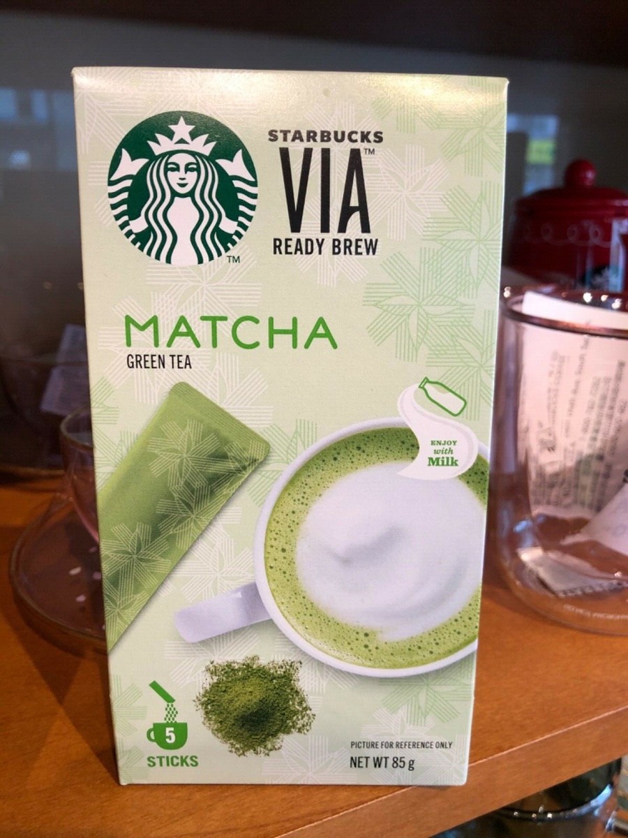 STARBUCKS VIA Tea Essence Ready Brew Matcha Green Tea 17g x 5