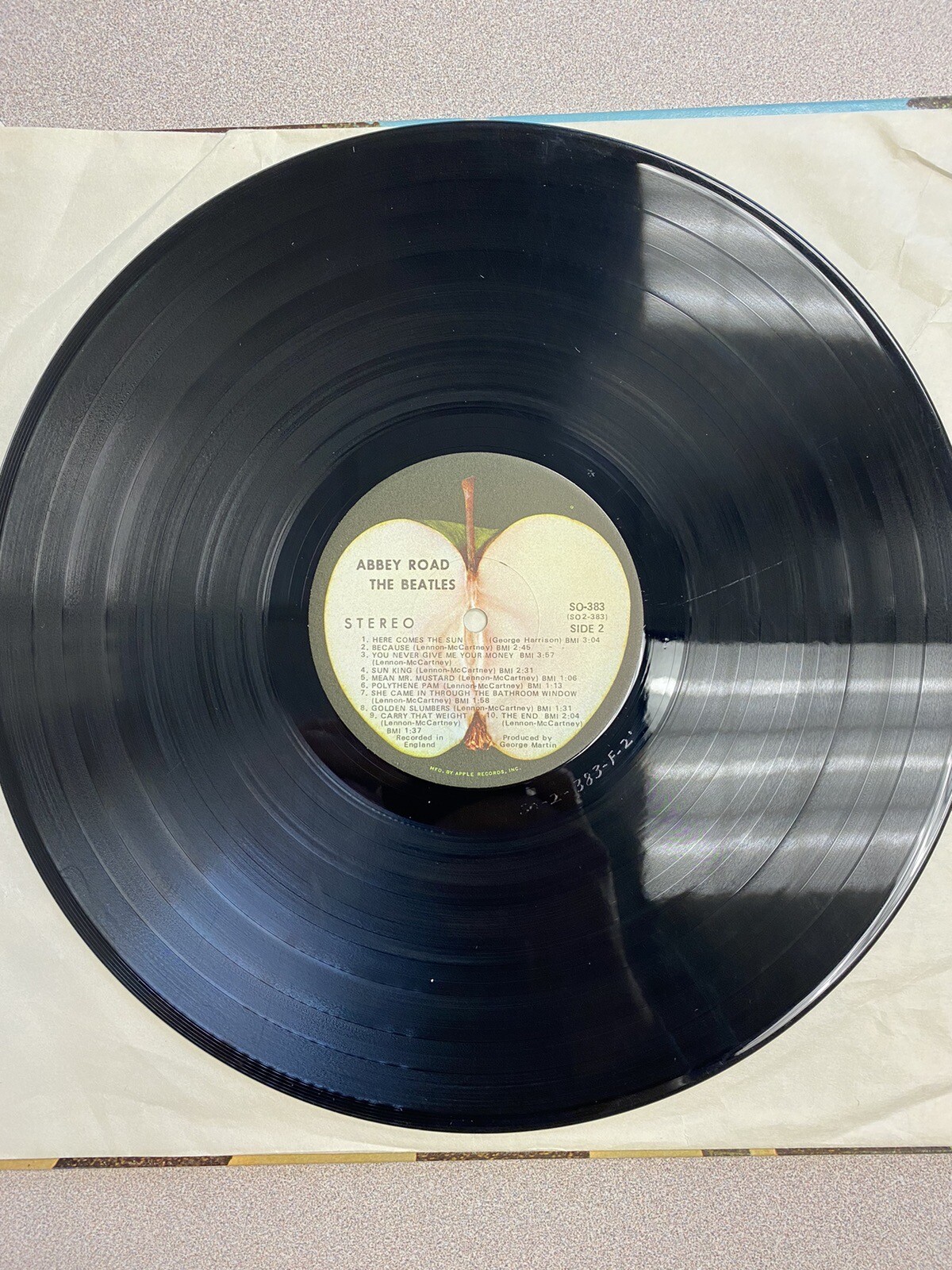 The Beatles 4 LP Lot. Revolver, Abbey Rd., Rubber Soul, Yesterday. Mono