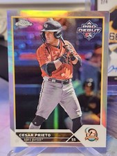 2023 Topps Pro Debut Cesar Prieto Chrome Refractor /99 | St. Louis Cardinals