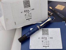 PELIKAN 2001 Original de su tiempo 1935 azul lapislázuli edición limitada 1935 FP PF