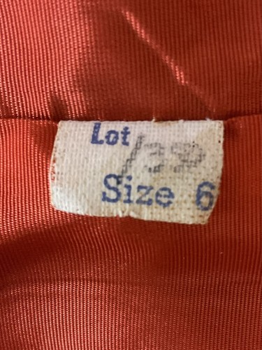 Vintage Anne Klein For Mallory Black Suede Sleeveless Top Orange Trim EUC Sz 6 - Picture 9 of 10