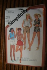 SIMPLICITY TEEN WRAP BLOOMER SHOTS PATTERN 5516 SIZE 5/6 Uncut