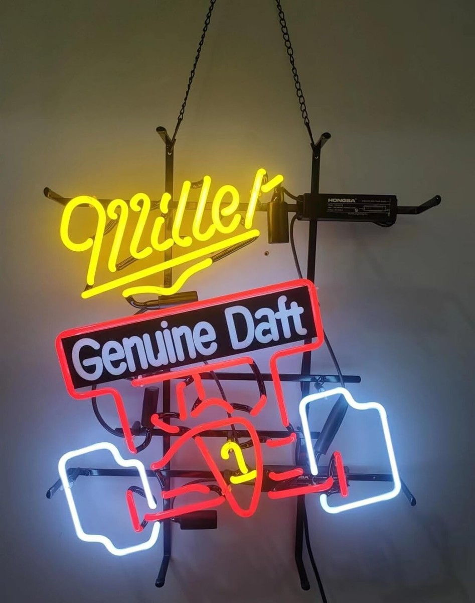 US STOCK Lite Beer Miller Genuine Draft Racing Car 20