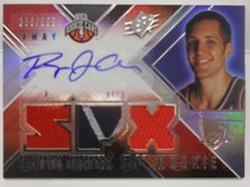 2008-09 SPX Ryan Anderson SP Home Triple Relic Autograph Rookie # 358 / 599