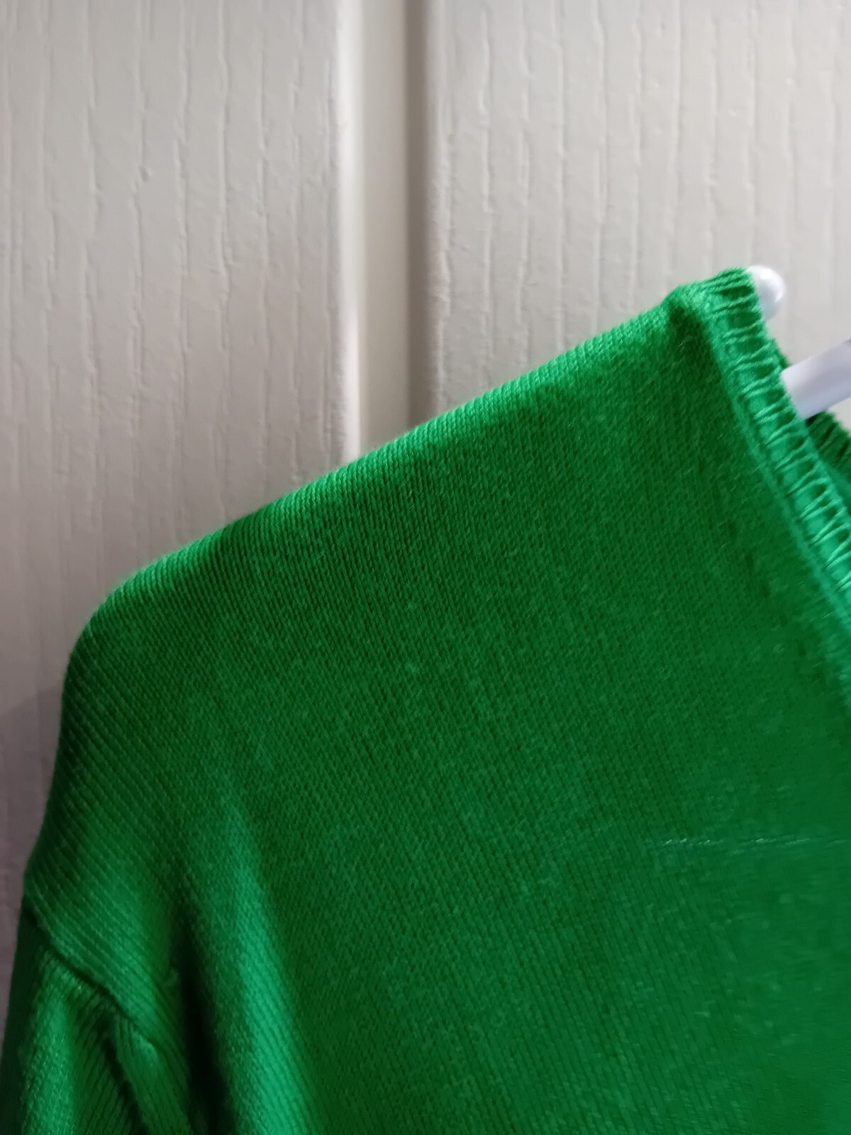 Zara Man Basic Collection Green V Neck Pullover, … - image 2