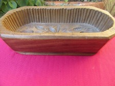 moule a beurre ancien en bois