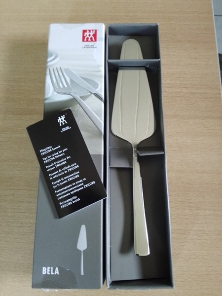Tortenheber Bela Zwilling Edelstahl Geschenkverpackung !!-image