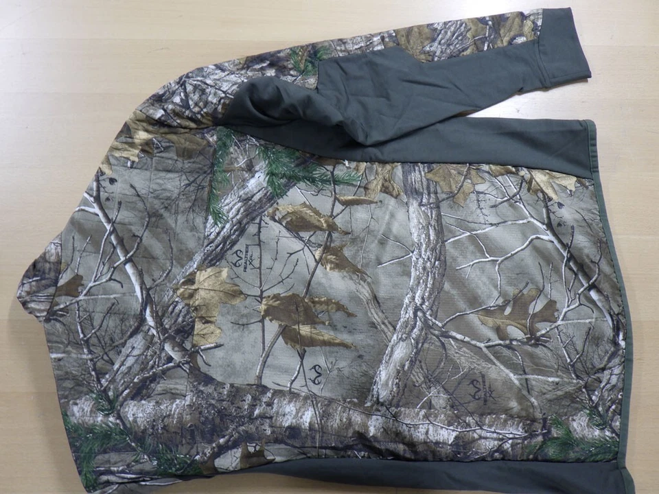 Nueva Chaqueta Icebreaker Merino Para Hombre LS Cremallera en Camuflaje Talla M Nueva Con Etiquetas Foto 4 de 4