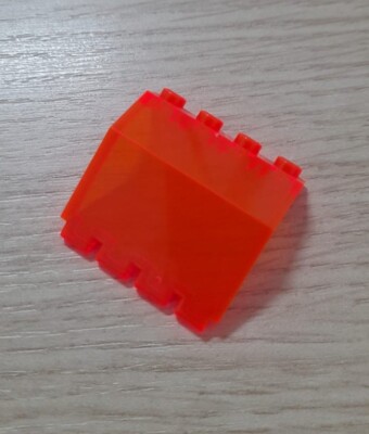 Lego 2582 TrNeon Orange Scharnierplatte 2 x 4 x 3 & 1/3