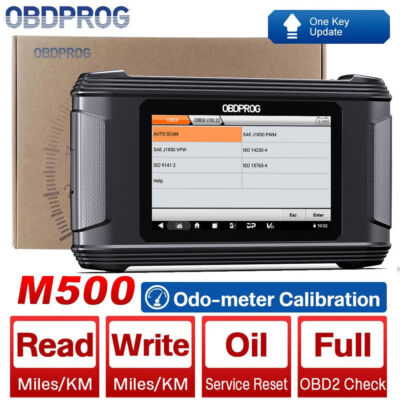 OBDPROG M500 Odometer Correction Mileage Adjustment Cluster Car Oil Reset Tool