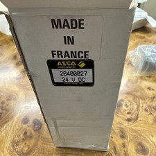 NEW Asco 26400027-24V Solenoid Valve 18900001 24v Coil