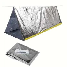 1pc 2 Person Tent Shelter -- Waterproof Thermal Blanket Tent