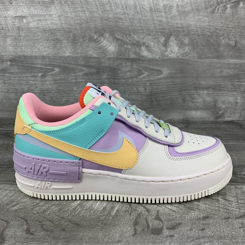Nike AF1 Shadow Air Force 1 Pale Ivory Sage Vandalized CI0919 101 Women’s Sz 9.5 - 第 8/11 張圖片