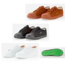 Green Rubber sole shoes Sneakers Canvas Shoes Sport Fashion Nanyang 205-s