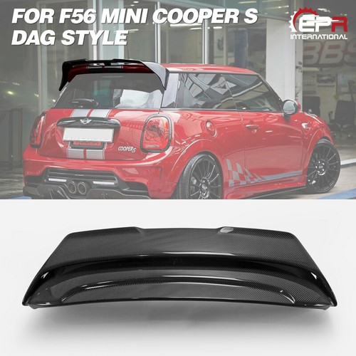 DAG Style Carbon Fiber Rear Trunk Roof Spoiler Wing Kits For Mini ...