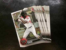 2016 Bowman Draft BD-11 Anfernee Grier 11 count lot Arizona Diamondbacks