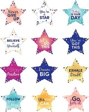 Laminated Motivational Positive Sayings for Classroom Bulletin Board Decorations
