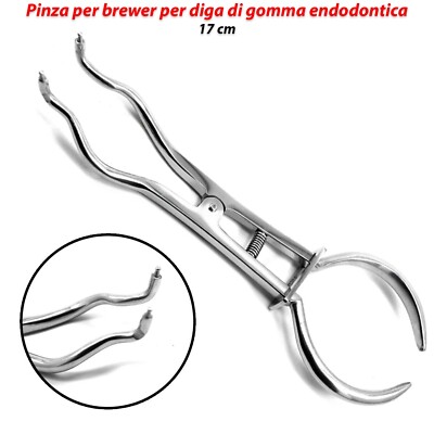 Kit Dentale 9 Pezzi Morsetti Diga In Gomma Per Endodonzia E Ortodonzia, Nuovi E Sterili Morsetti Endodontici In Gomma - Foto 10