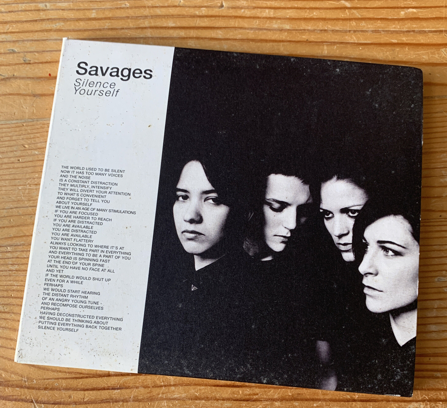 Savages - Silence Yourself - CD Album