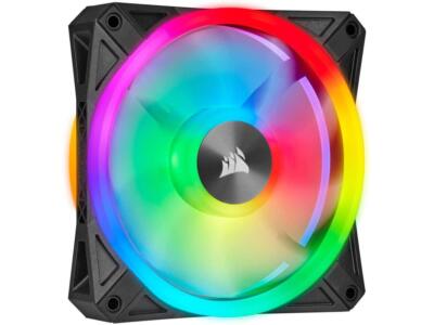 Corsair QL Series Ql120 Black RGB 120mm RGB LED Fan Triple Pack | eBay