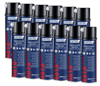 DINITROL 4010 HOCHTEMPERATUR ROSTSCHUTZ MOTORLACK WACHS 500ml AEROSOL 12x