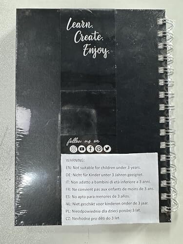 A4 Sketchbook, Hardcover Sketch Book with 200GSM Thick Paper Spiral Bound Sketch - Picture 2 of 10