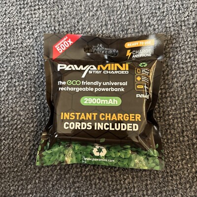 Pawa Mini Dual Port Disposable Phone Charger IOs And Android Compatible 
