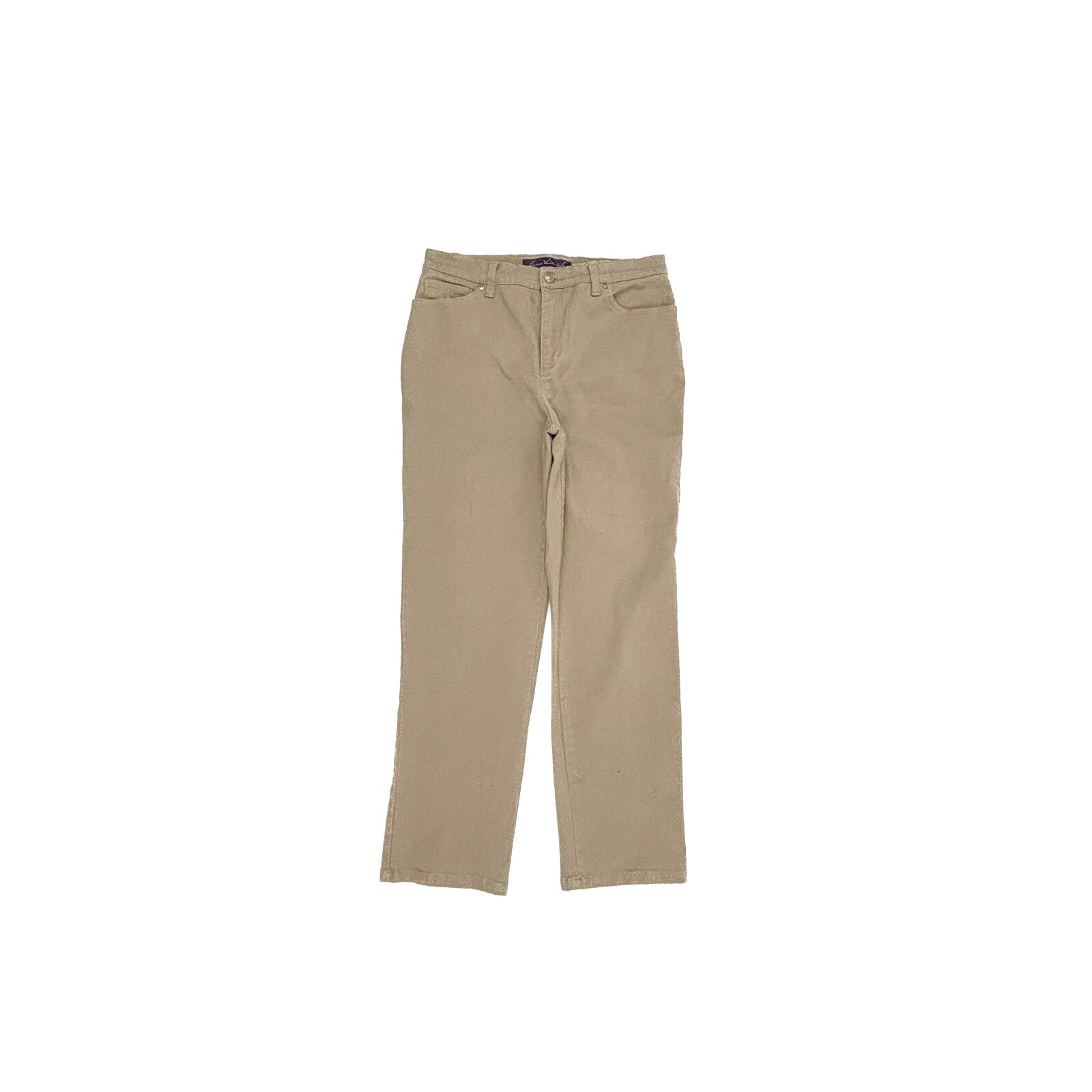 Gloria Vanderbilt Amanda Straight Leg Women's size 10P Beige