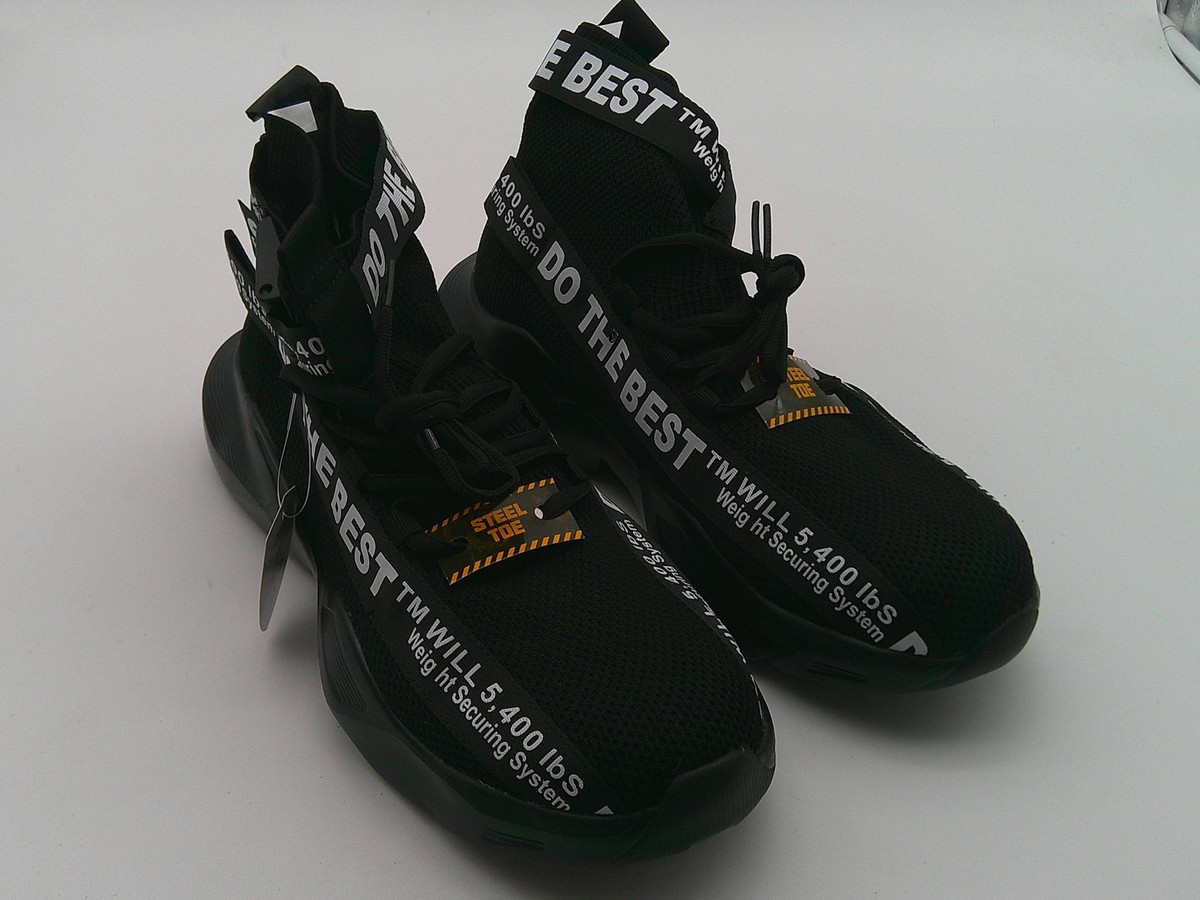 Furuian Safety Shoes Mens Size 8 Black Steel Toe Work  display picture 1