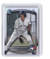 Tim Piasentin 2025 Bowman Draft Chrome Refractor