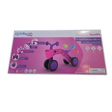 Bicicleta Equilibradora Chillafish ItsiBitsi Bloques Nueva En Caja Modelo Rosa
