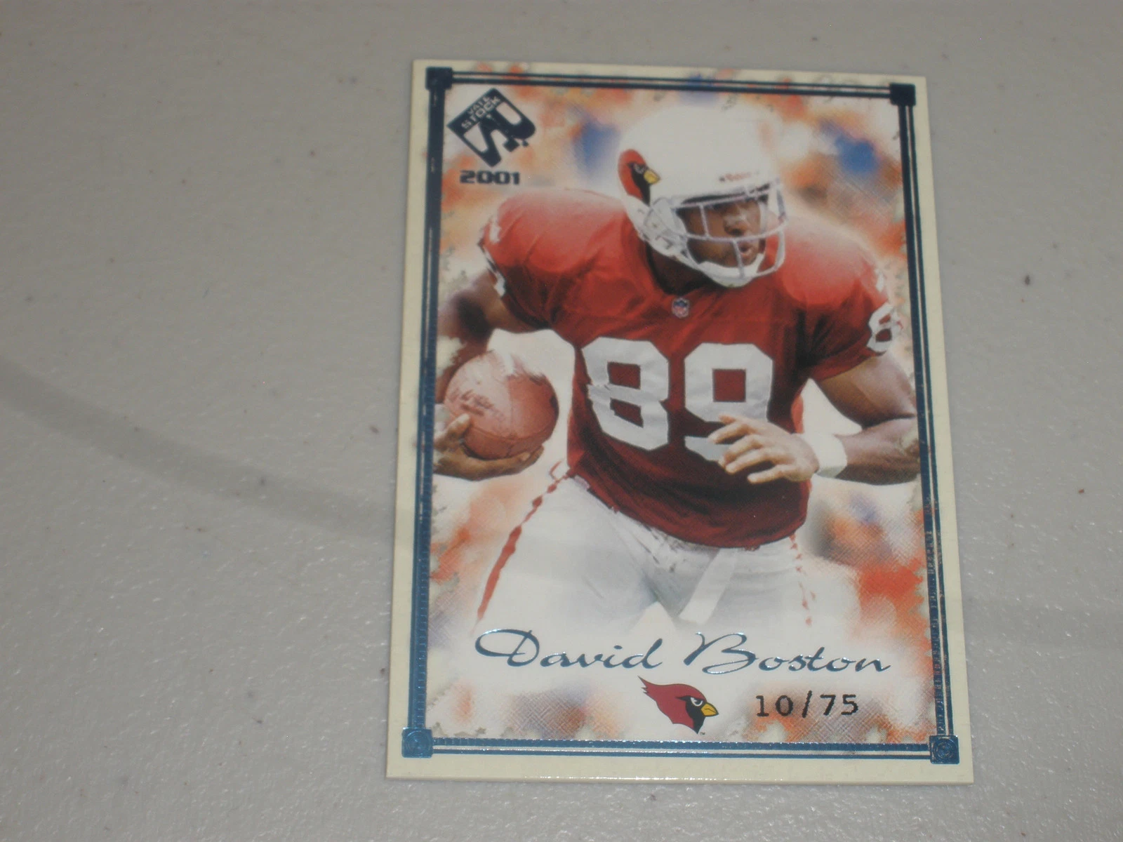 David Boston trading card