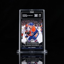2010 Upper Deck Young Guns French #219 Taylor Hall RC Rookie TAG 9