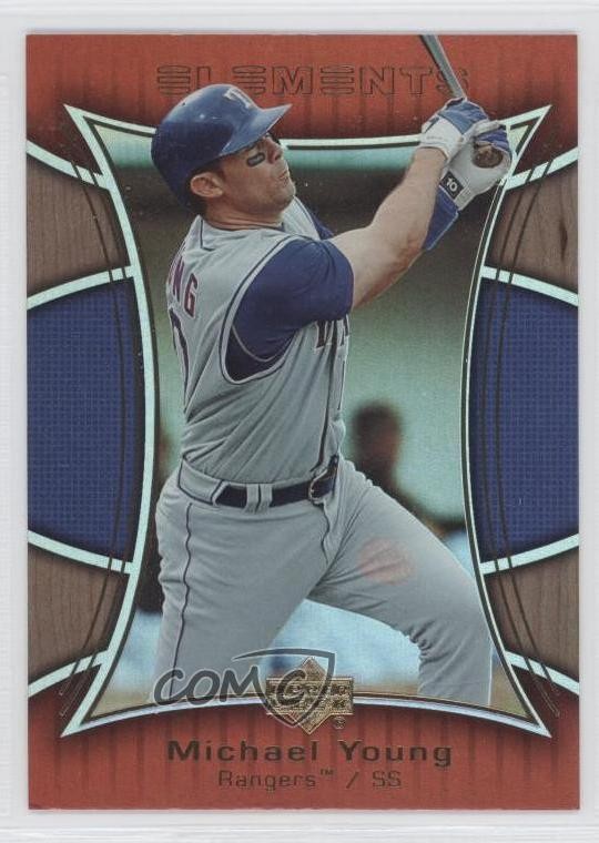 2007 Upper Deck Elements Michael Young #40 d0l