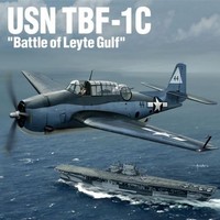 1:48 Academy Mcdonnel Douglas Usn Tbf-1C Battle Of Leyte Gulf 1944 Kit AC12340 M