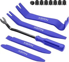 Auto Trim Removal Tool Kit,13 Pcs Car Panel Door Window Tools Kit,Auto Clip... 