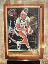 2025 Donruss Dearica Hamby #43 Red Glitter 055/399