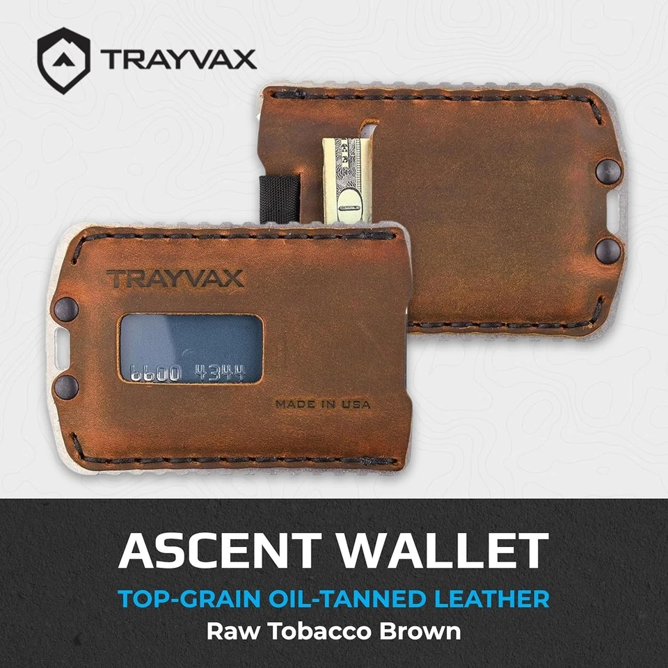 Trayvax Ascent Wallet, RFID Front Pocket Money and Credit Card Holder, Minimalis - Image 2 of 4