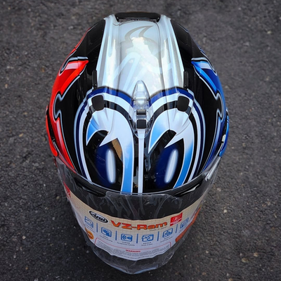 Arai Japan VZ-RAM Nakano Shuriken Silver Limited Edition Jet