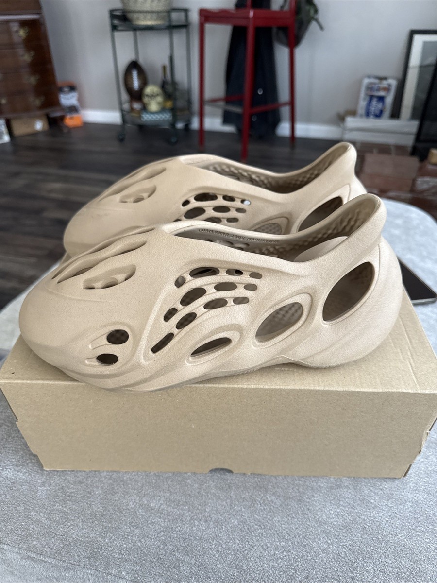 adidas Yeezy Foam Runner GW3354 Kanye West RNNR, Size 10, Ochre | eBay