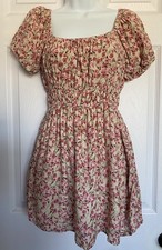 Women’s Forever 21 Pink Floral Mini Dress