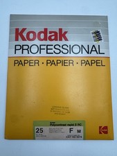 Vintage Kodak Polycontrast Rapid II RC Photo Paper - 8x10- 25 Sheets