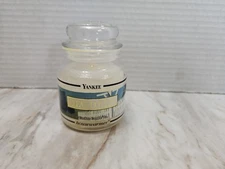 Yankee Candle Clean Cotton Mini Jar Housewarmer Vintage - Black Band 