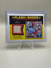 2026 Topps Heritage 1977 Flashbacks Relic 31/77 Ted Simmons St. Louis Cardinals