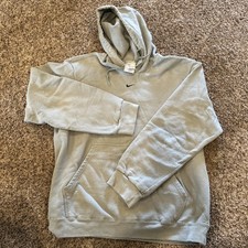 Rare vintage Travis Scott Nike Hoodie Center Swoosh Olive/light Green Men's L
