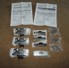 3 PACK Andersen LEFT HAND Hinge KIT 400 Series Frenchwood Patio Doors 2578986