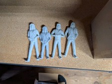 Ramones set of 4 heavy resin unpainted models...