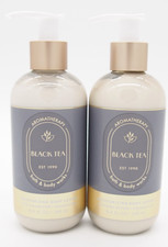  2 Bath  Body Works Aromatherapy BLACK TEA Body Lotion 8.4oz Lot New