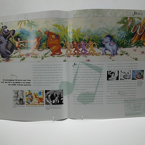 Disney The Jungle Book Deluxe Collectors Edition Video, Booklet & Lithographs - Picture 10 of 19