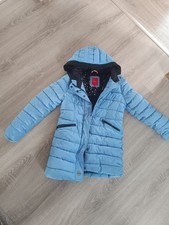 Kinderjacke Mädchen S.Oliver Blau Gr. 140  S  Winterjacke 